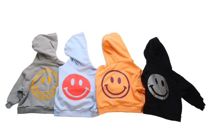 Gugu Kids - Korean Children Fashion - #childofig - Smile Hoody Zip-up - 7