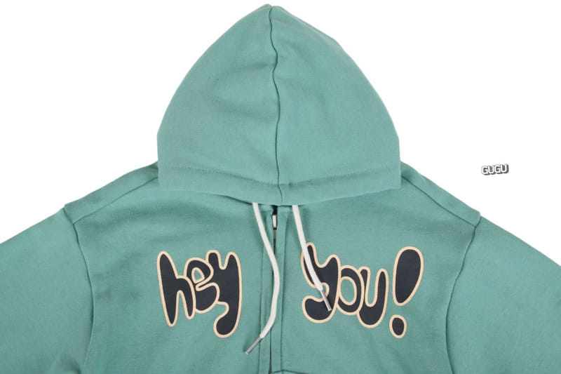 Gugu Kids - Korean Children Fashion - #childrensboutique - Hey You Hoody Zip-up - 9