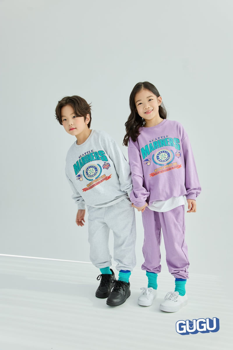 Gugu Kids - Korean Children Fashion - #childrensboutique - Marinus Top Bottom Set - 4