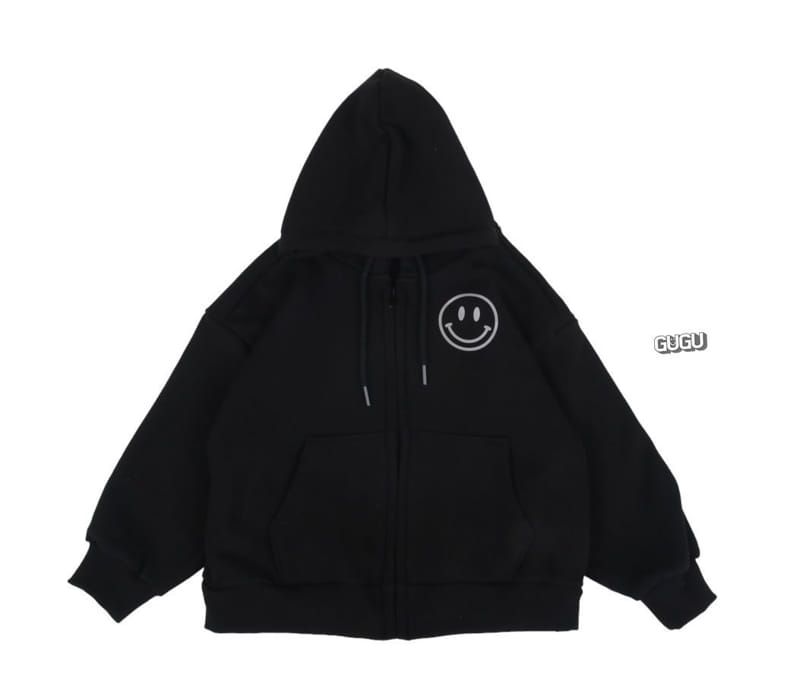 Gugu Kids - Korean Children Fashion - #designkidswear - Smile Hoody Zip-up - 9