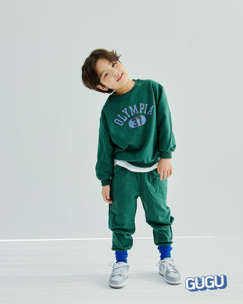 Gugu Kids - Korean Children Fashion - #discoveringself - 37 Olympia Top Bottom Set with Mom - 9