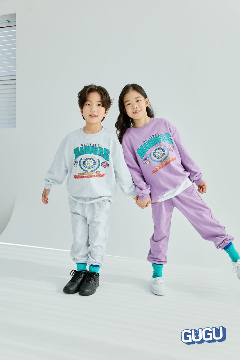 Gugu Kids - Korean Children Fashion - #fashionkids - Marinus Top Bottom Set - 6