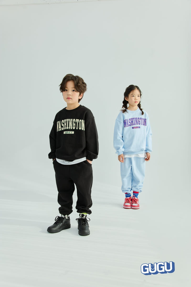 Gugu Kids - Korean Children Fashion - #fashionkids - Washington Top Bottom Set