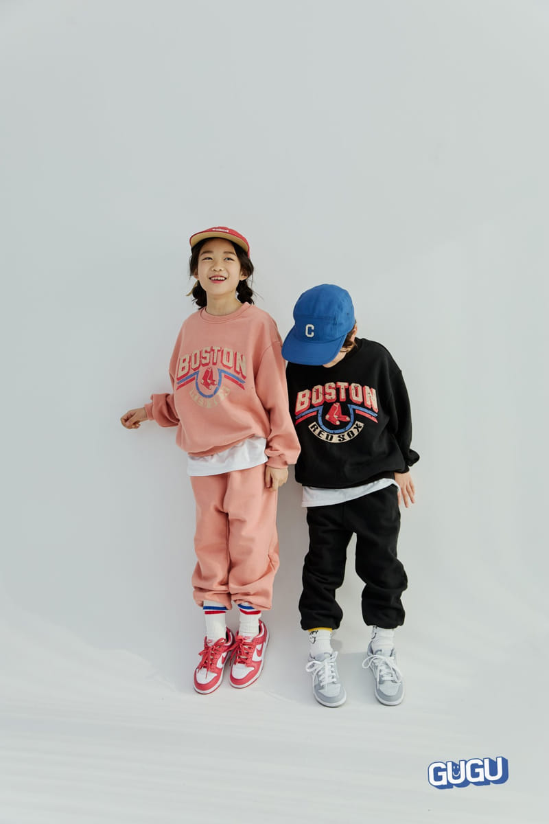 Gugu Kids - Korean Children Fashion - #fashionkids - Boston Top Bottom Set - 4