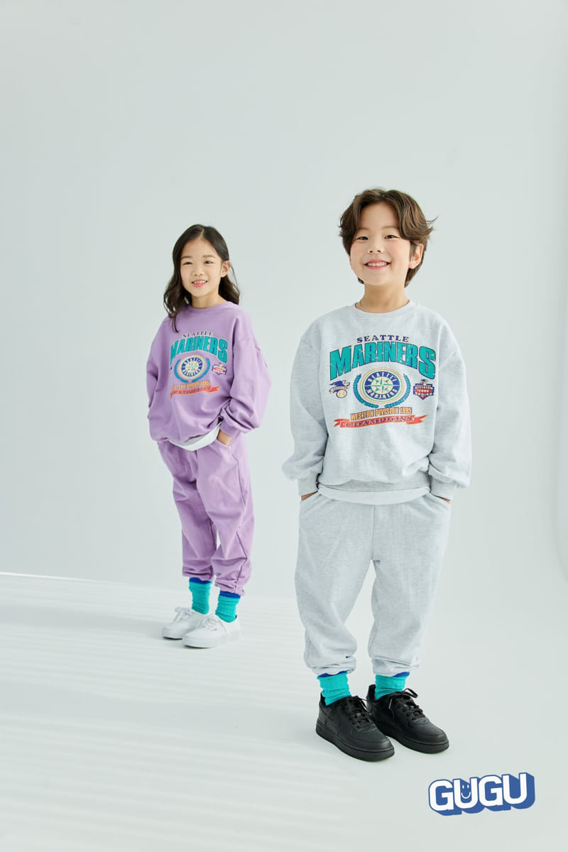 Gugu Kids - Korean Children Fashion - #kidsstore - Marinus Top Bottom Set - 8