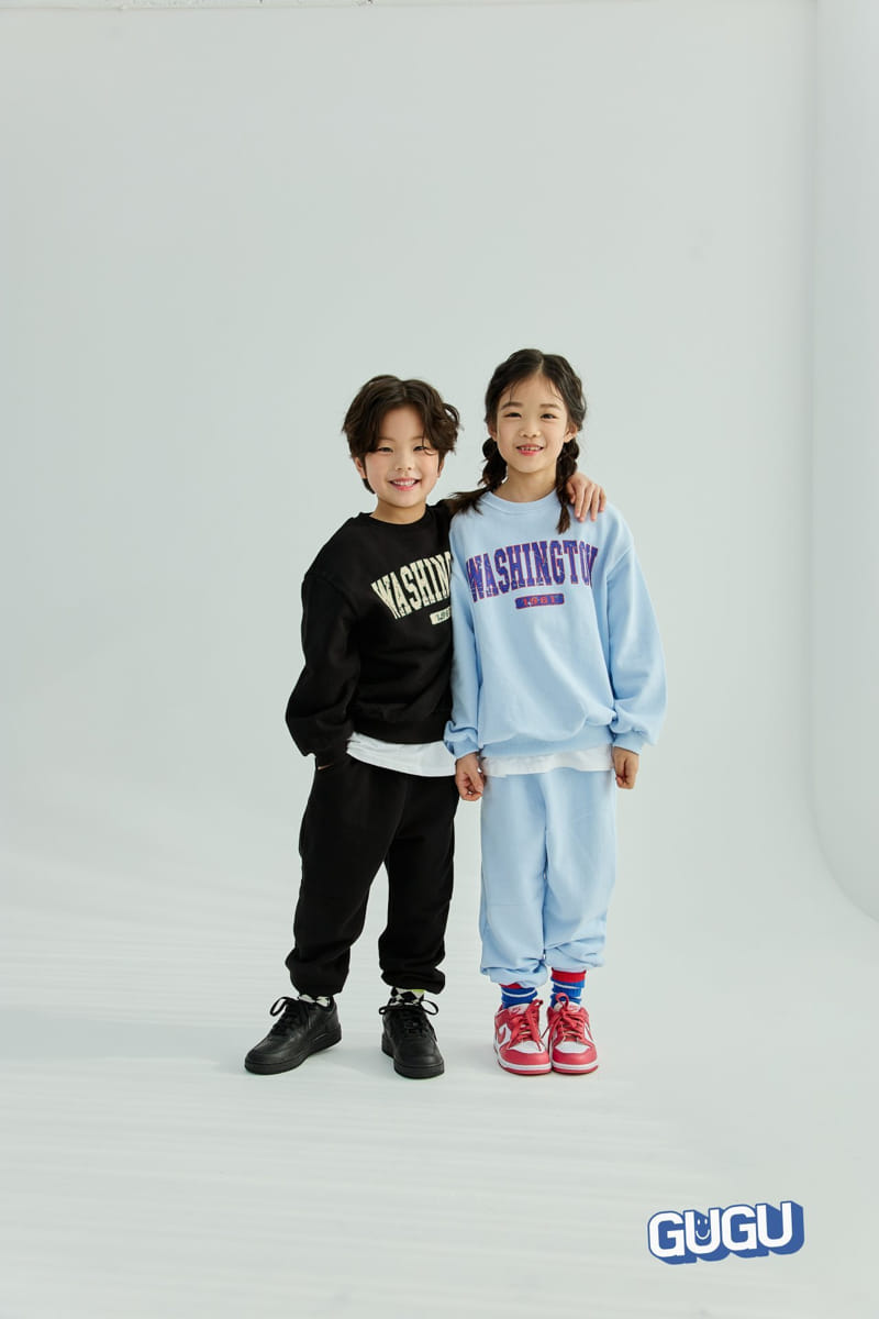 Gugu Kids - Korean Children Fashion - #kidsstore - Washington Top Bottom Set - 4