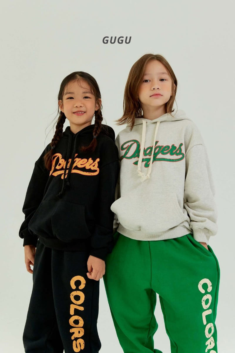 Gugu Kids - Korean Children Fashion - #littlefashionista - Dodgers Hoody Tee with Mom  - 12