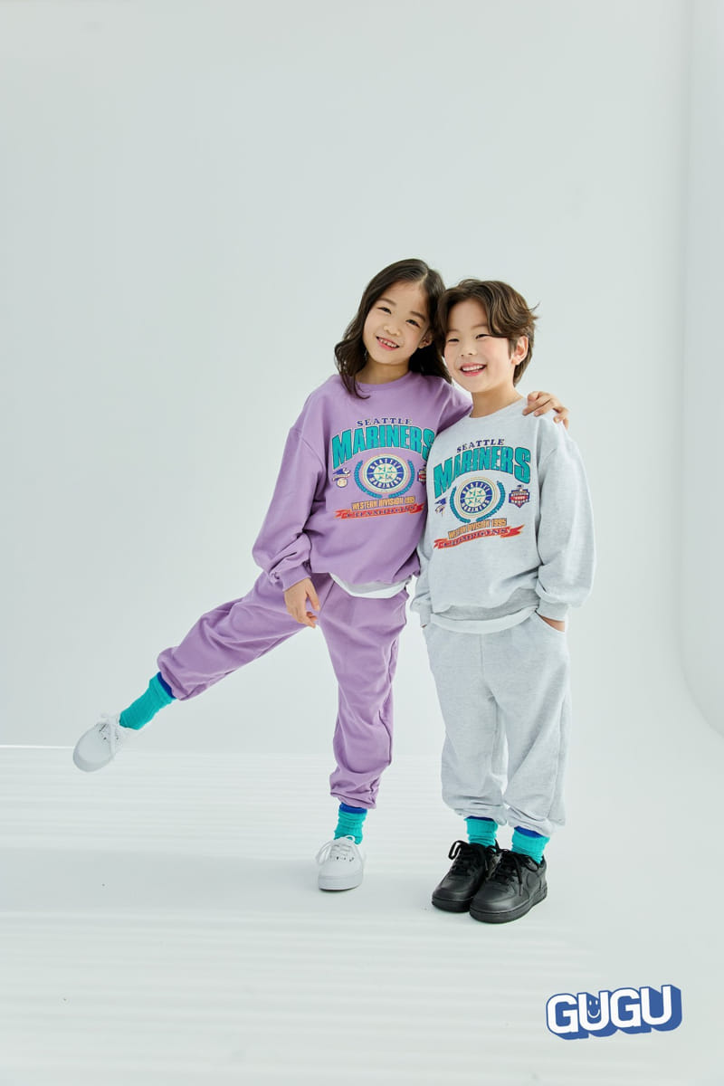 Gugu Kids - Korean Children Fashion - #littlefashionista - Marinus Top Bottom Set - 11