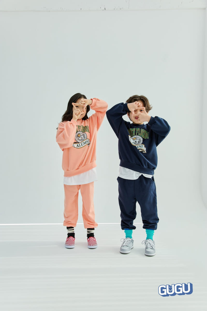 Gugu Kids - Korean Children Fashion - #magicofchildhood - South Florida Top Bottom Set - 10