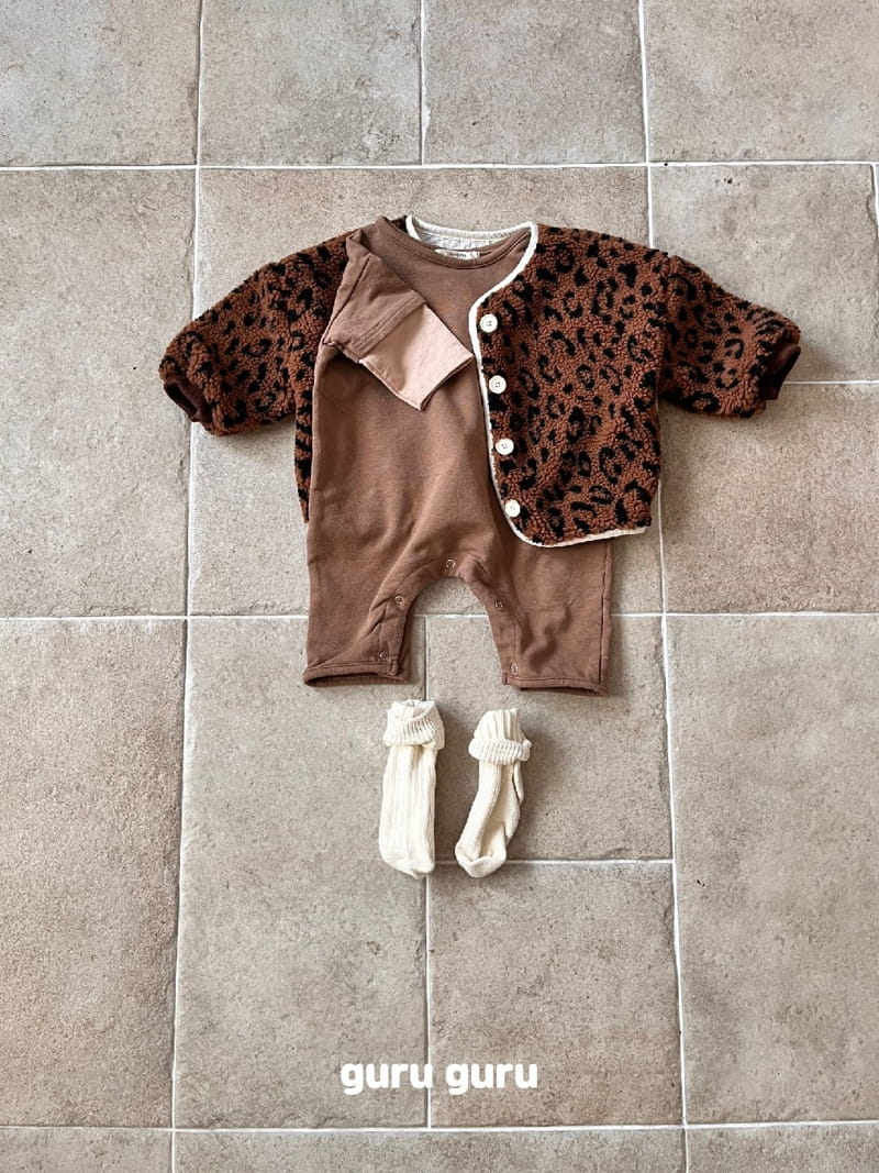 Guru Guru - Korean Baby Fashion - #babyboutiqueclothing - Layered Romper - 3