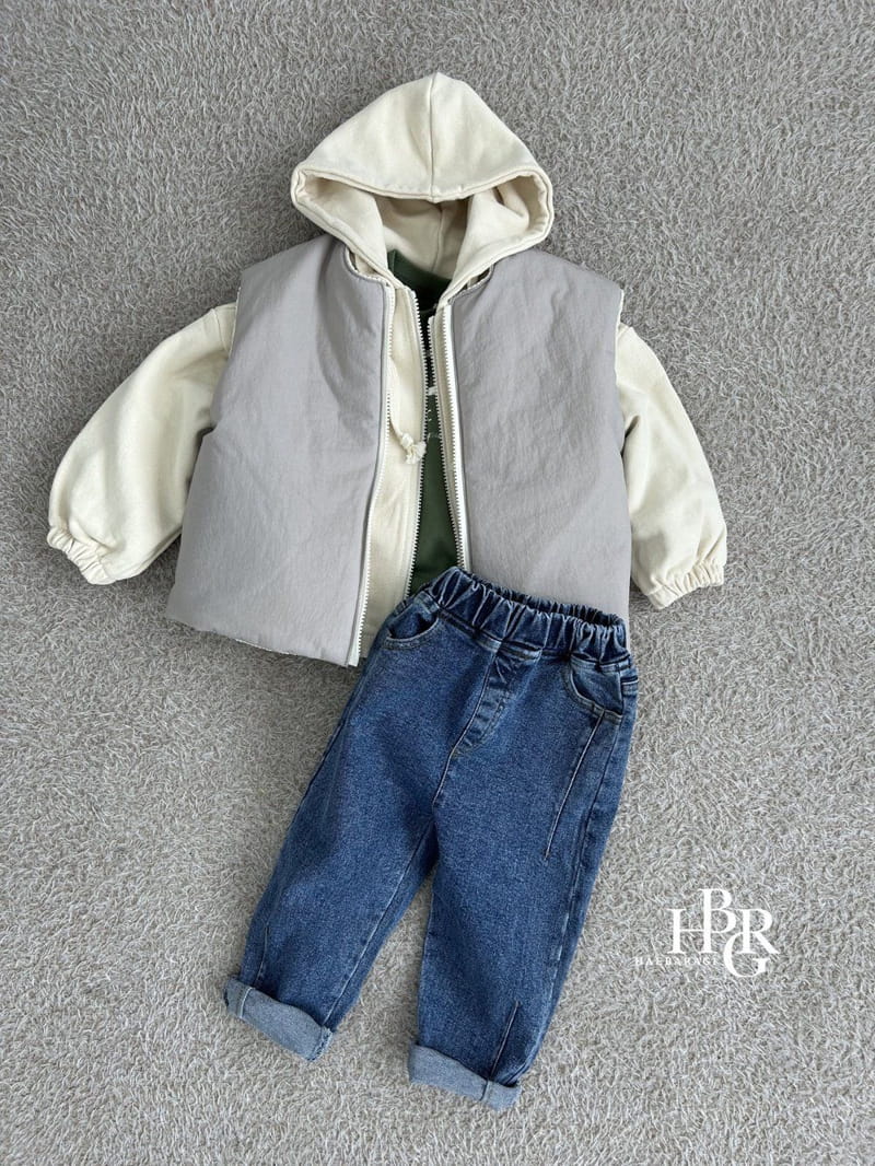 Haebaragi - Korean Children Fashion - #childofig - Slit Line Jeans - 5