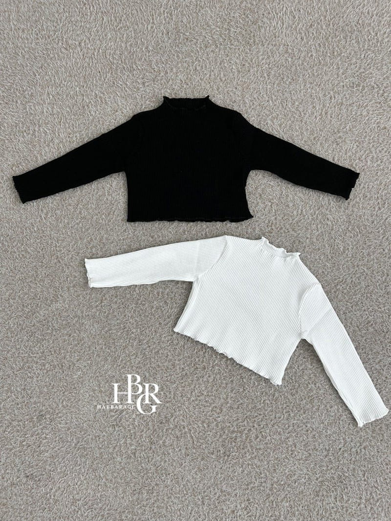 Haebaragi - Korean Children Fashion - #childofig - Rib Crop Tee