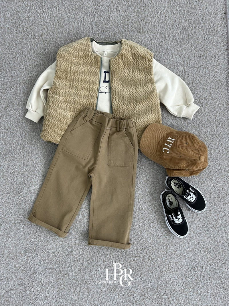 Haebaragi - Korean Children Fashion - #childrensboutique - Stitch Pocket Pants - 3