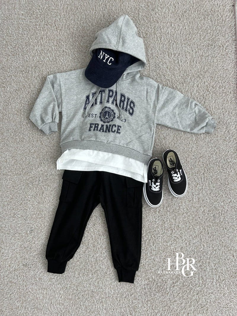 Haebaragi - Korean Children Fashion - #designkidswear - Paris Layered Hoody - 2