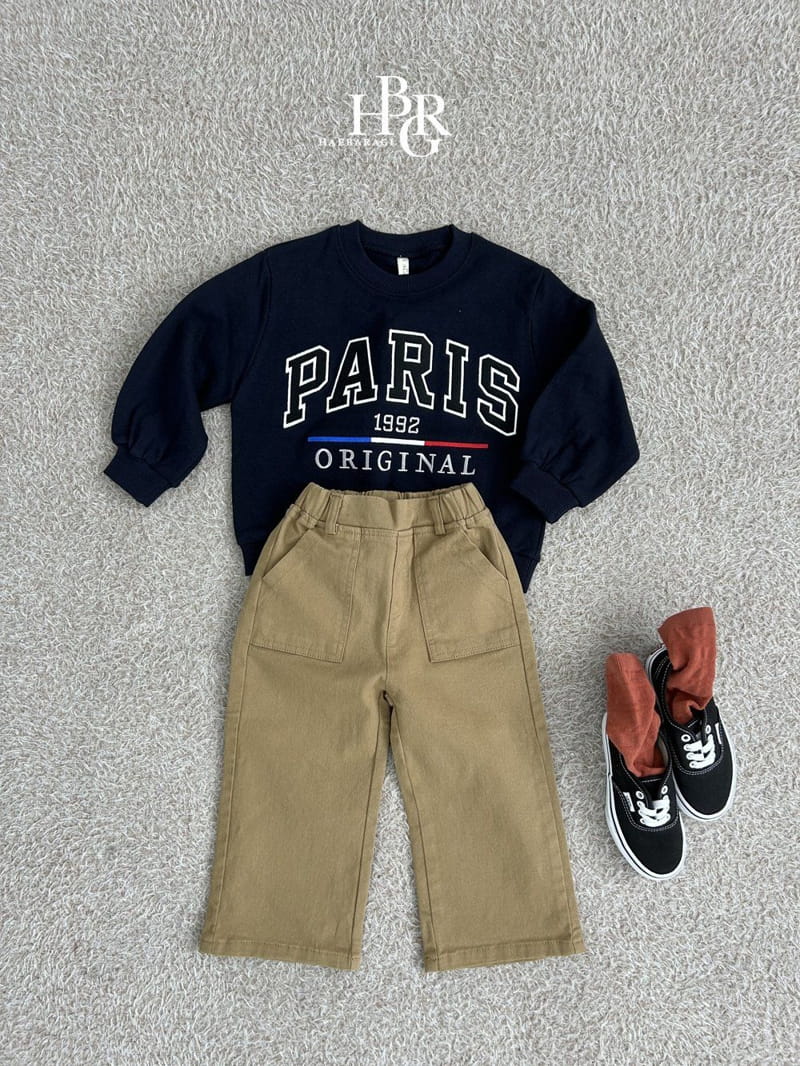 Haebaragi - Korean Children Fashion - #fashionkids - Stitch Pocket Pants - 6