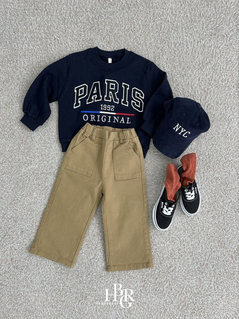 Haebaragi - Korean Children Fashion - #kidsshorts - Paris Sweatshirt - 6