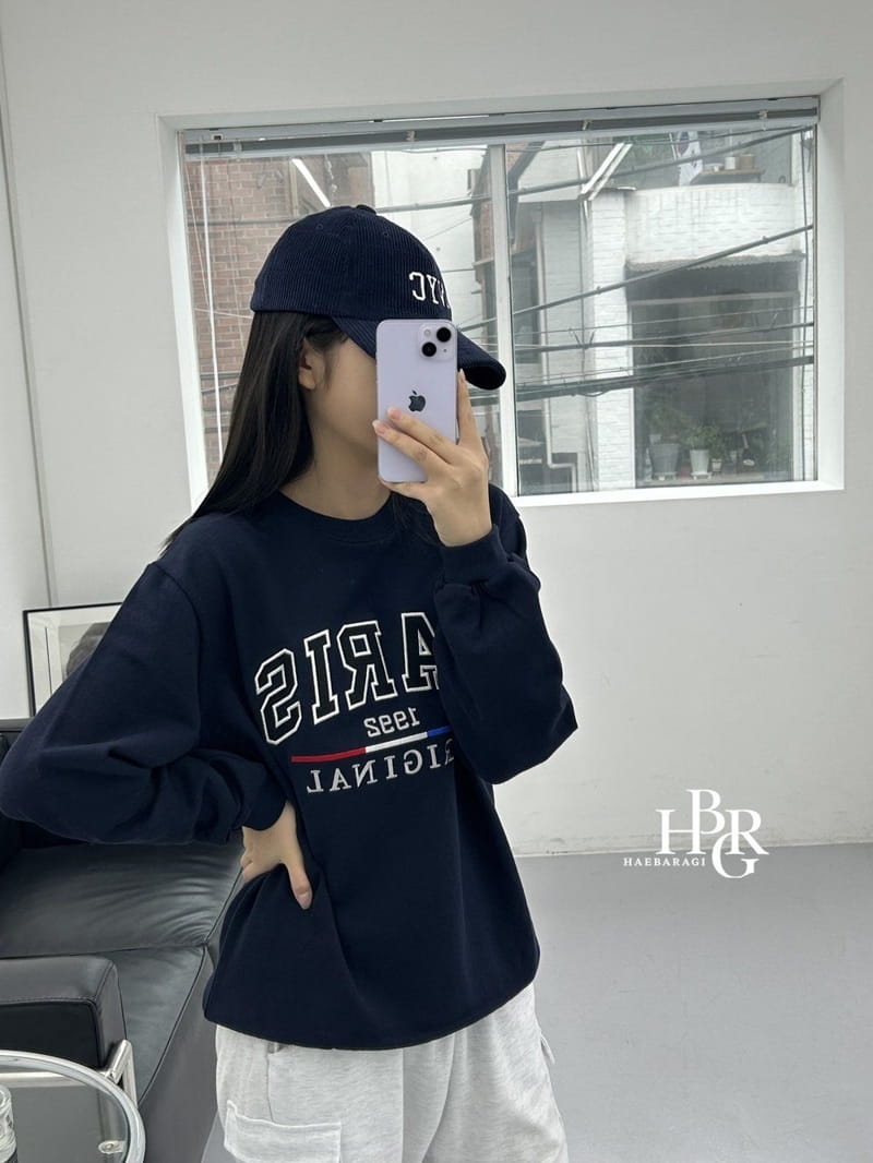 Haebaragi - Korean Children Fashion - #littlefashionista - Paris Sweatshirt - 10