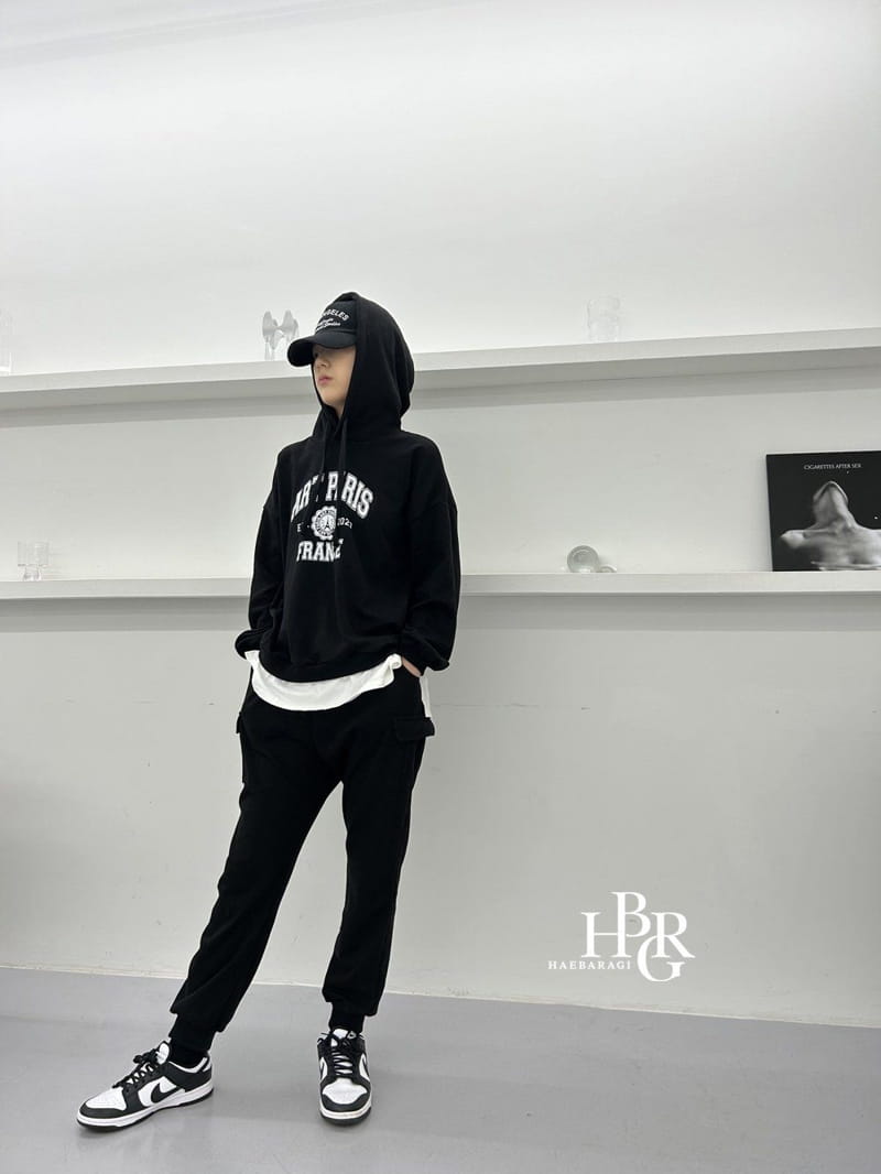 Haebaragi - Korean Children Fashion - #littlefashionista - Paris Layered Hoody - 9