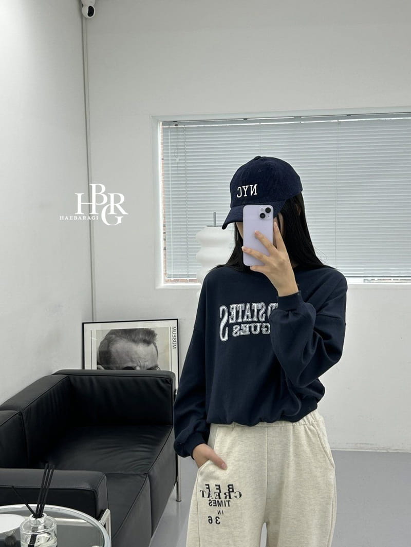 Haebaragi - Korean Children Fashion - #minifashionista - Las Crop Sweatshirt - 11