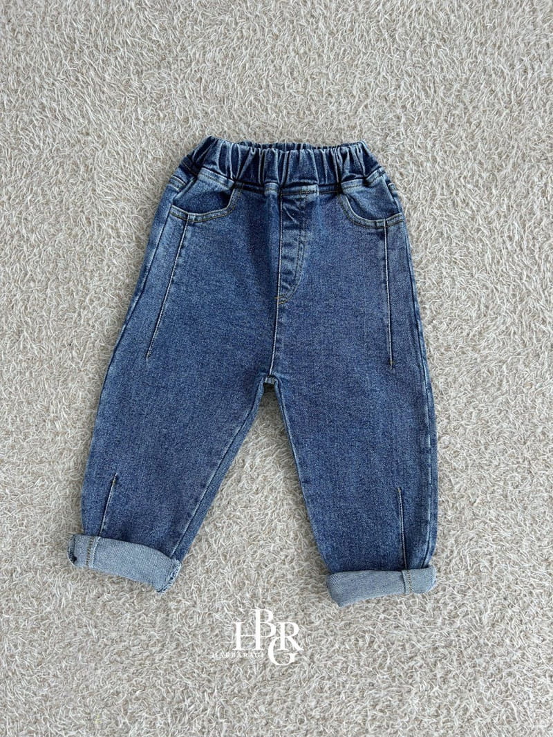 Haebaragi - Korean Children Fashion - #prettylittlegirls - Slit Line Jeans