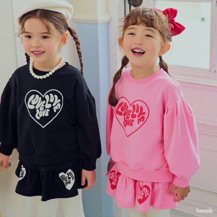 Hanab - Korean Children Fashion - #kidsstore - Loveing Top Bottom Set - 7