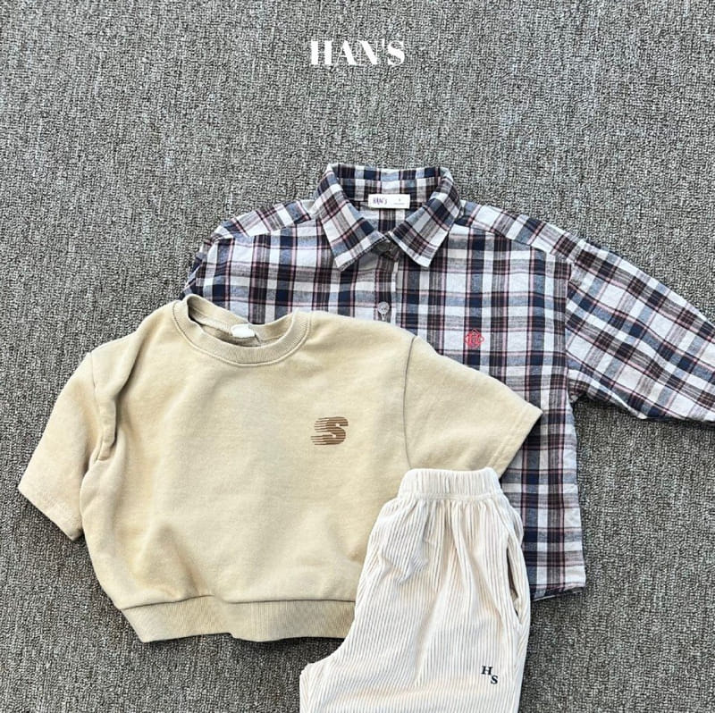 Han's - Korean Children Fashion - #discoveringself - Manbo Check Shier - 2