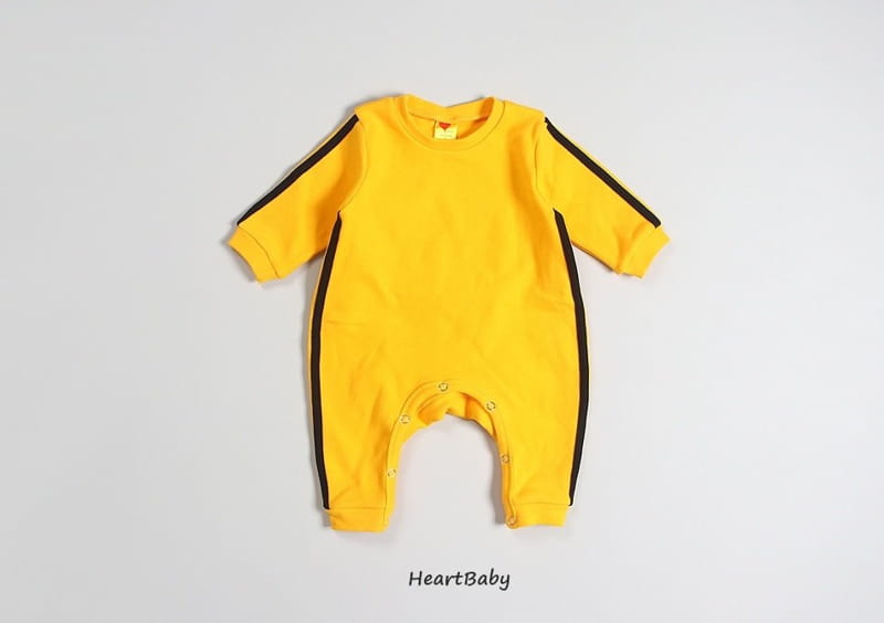 Heart Baby - Korean Baby Fashion - #babyboutiqueclothing - Brus Lee Bodysuit - 2