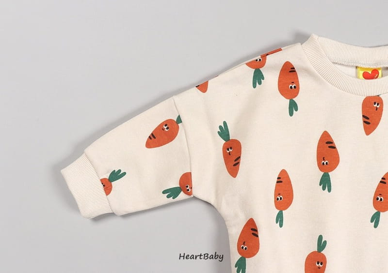 Heart Baby - Korean Baby Fashion - #babylifestyle - Carrot Bodysuit - 5