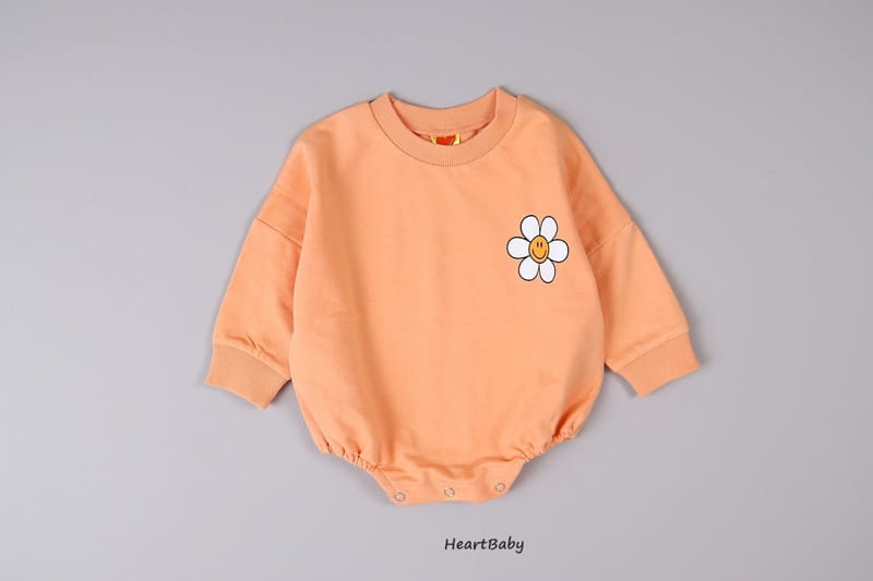 Heart Baby - Korean Baby Fashion - #babyoninstagram - Sun Flower Bodysuit - 9