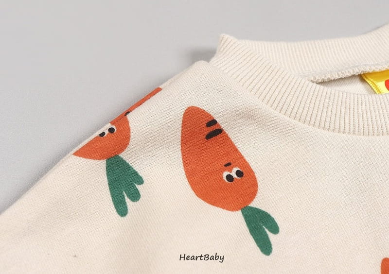 Heart Baby - Korean Baby Fashion - #babyoninstagram - Carrot Bodysuit - 6