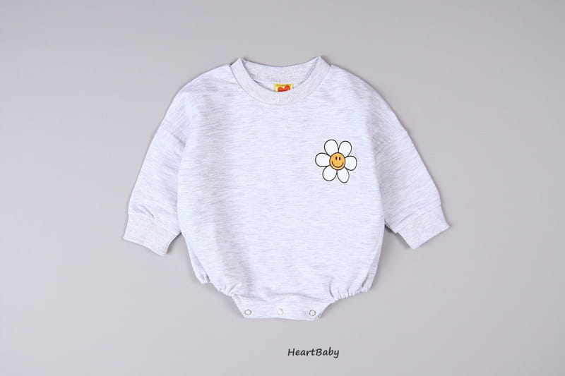 Heart Baby - Korean Baby Fashion - #babyootd - Sun Flower Bodysuit - 10