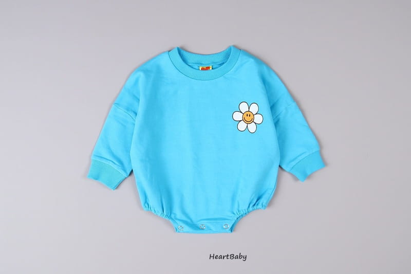 Heart Baby - Korean Baby Fashion - #babyoutfit - Sun Flower Bodysuit - 11