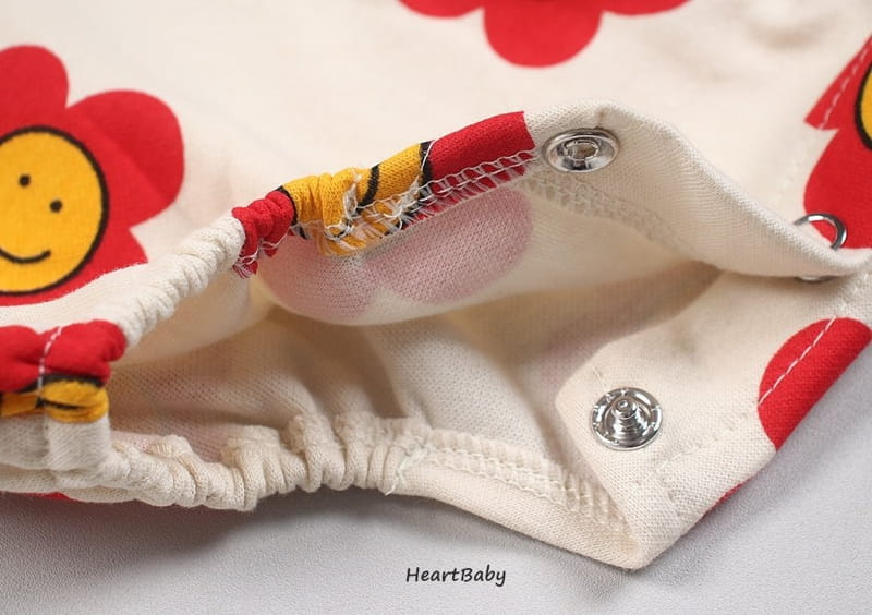 Heart Baby - Korean Baby Fashion - #babyoutfit - Daisy Bodysuit - 9