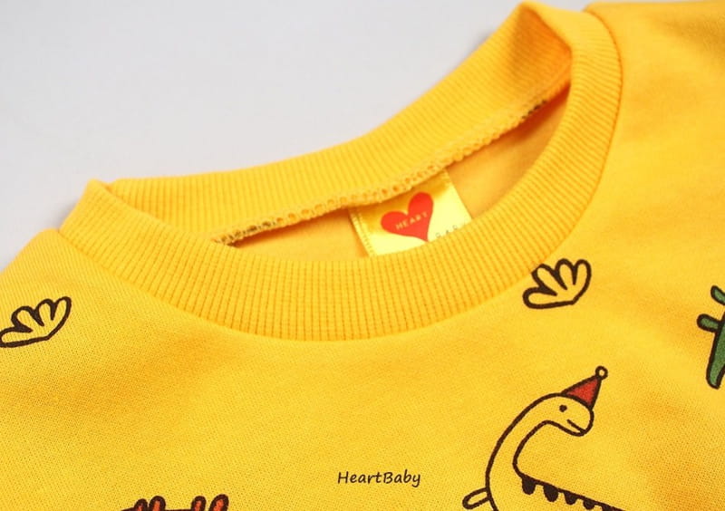 Heart Baby - Korean Baby Fashion - #babywear - Dino Bodysuit - 9