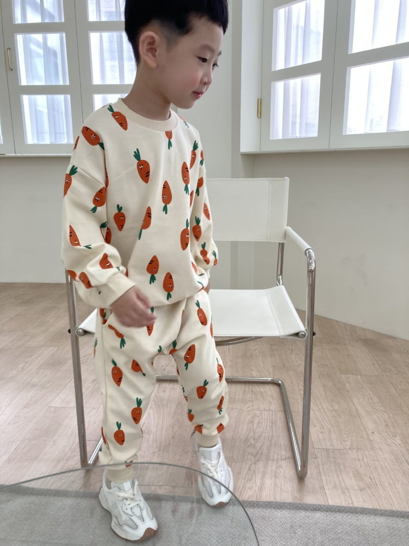 Heart Baby - Korean Children Fashion - #Kfashion4kids - Carrot Top Bottom Set - 3