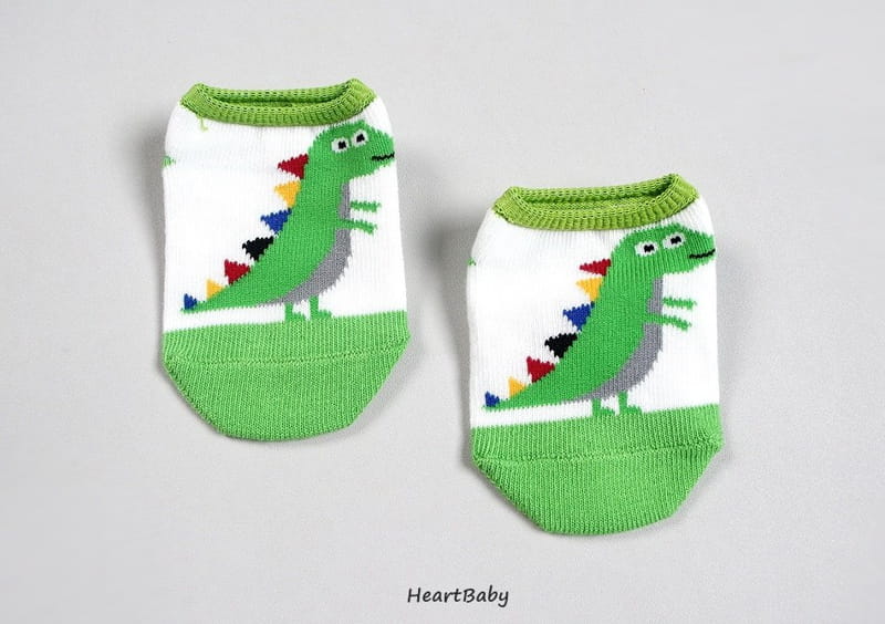 Heart Baby - Korean Children Fashion - #Kfashion4kids - Dino Socks Set - 8