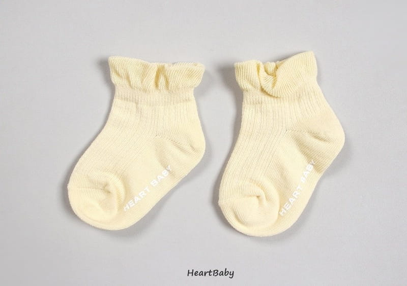 Heart Baby - Korean Children Fashion - #discoveringself - Ruffle Sneakers Socks Set - 7