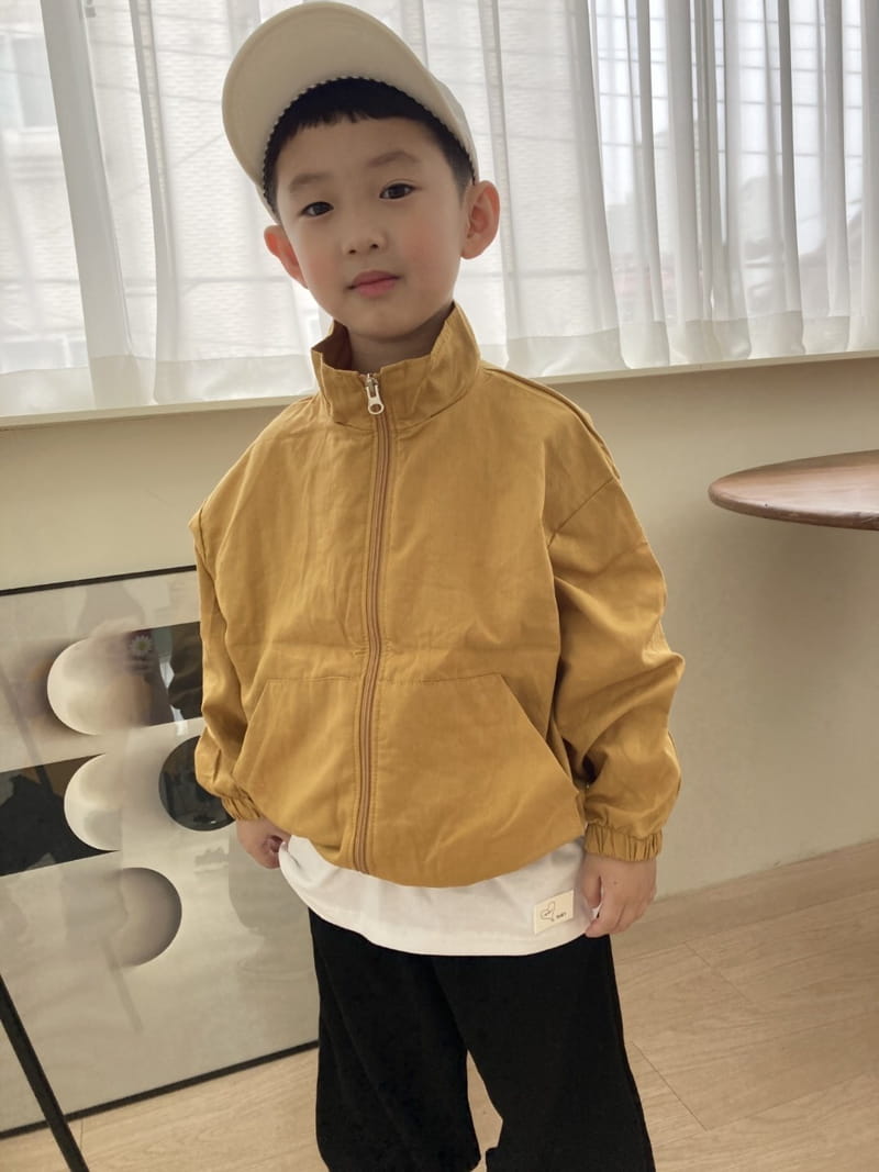 Heart Baby - Korean Children Fashion - #fashionkids - Color Windbreacker Jumper - 7