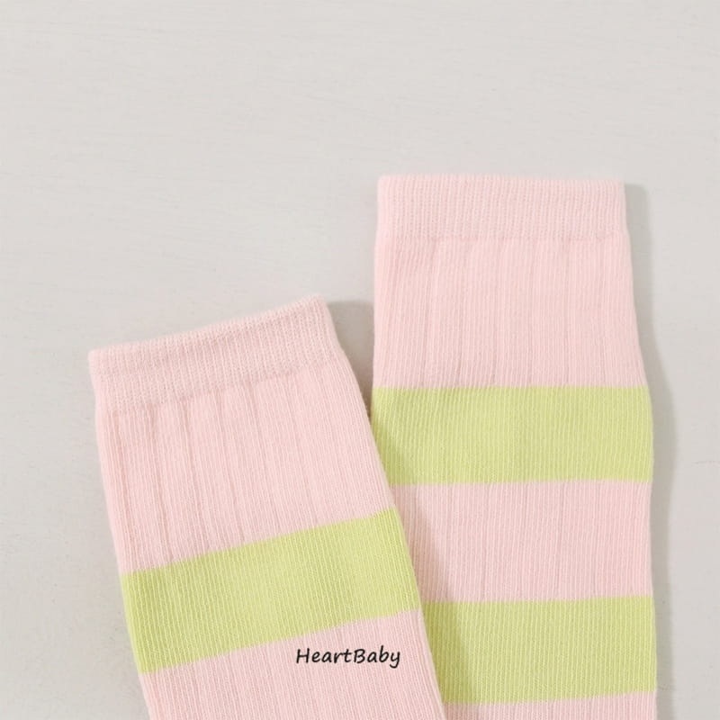 Heart Baby - Korean Children Fashion - #fashionkids - C Paint Socks Set - 3