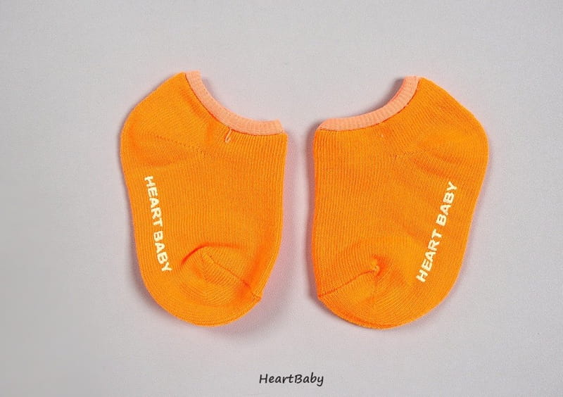 Heart Baby - Korean Children Fashion - #littlefashionista - Neon Socks Set - 11