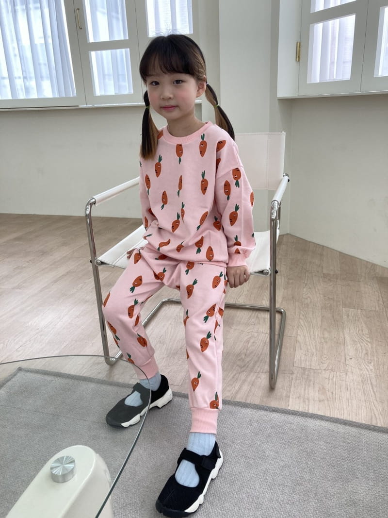 Heart Baby - Korean Children Fashion - #minifashionista - Carrot Top Bottom Set - 6