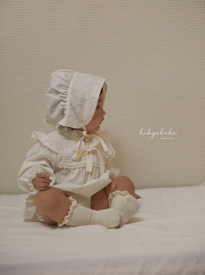 Hi Byebebe - Korean Baby Fashion - #babyboutique - Ribbon Frill Bodysuit - 4