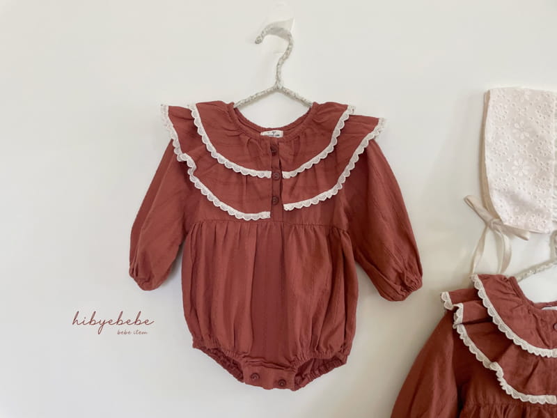 Hi Byebebe - Korean Baby Fashion - #babyboutique - Clara Frill Bodysuit - 4