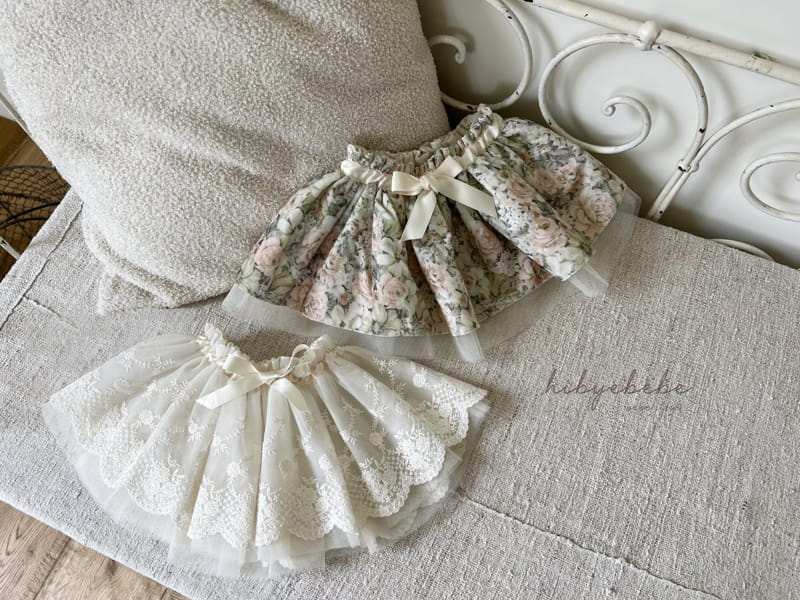 Hi Byebebe - Korean Baby Fashion - #babyclothing - Juliet Lace Skirt - 6