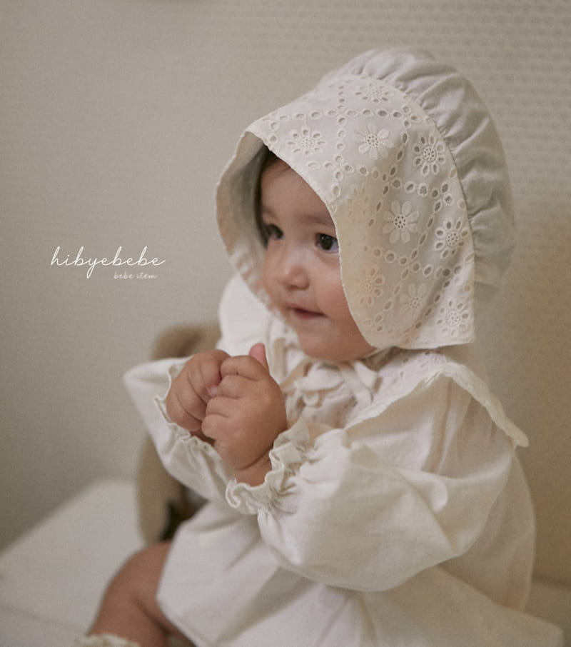 Hi Byebebe - Korean Baby Fashion - #babyclothing - Lace Puff Bonnet - 9