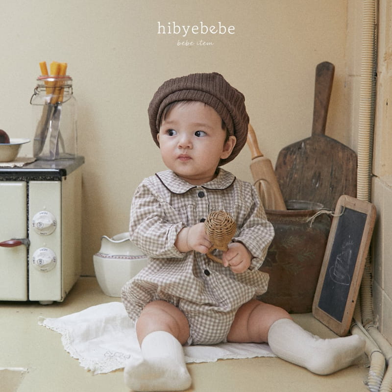 Hi Byebebe - Korean Baby Fashion - #babyclothing - Flips Collar Bodysuit - 3