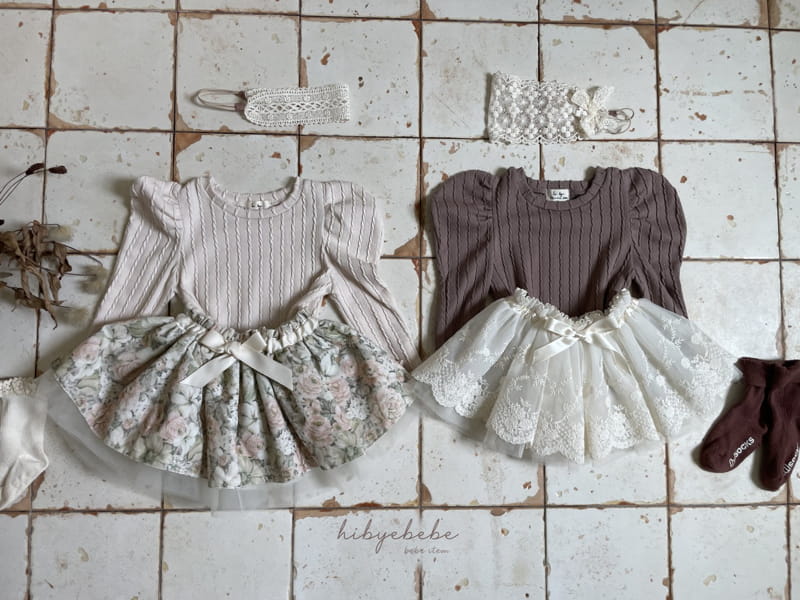 Hi Byebebe - Korean Baby Fashion - #babyfashion - Juliet Lace Skirt - 7