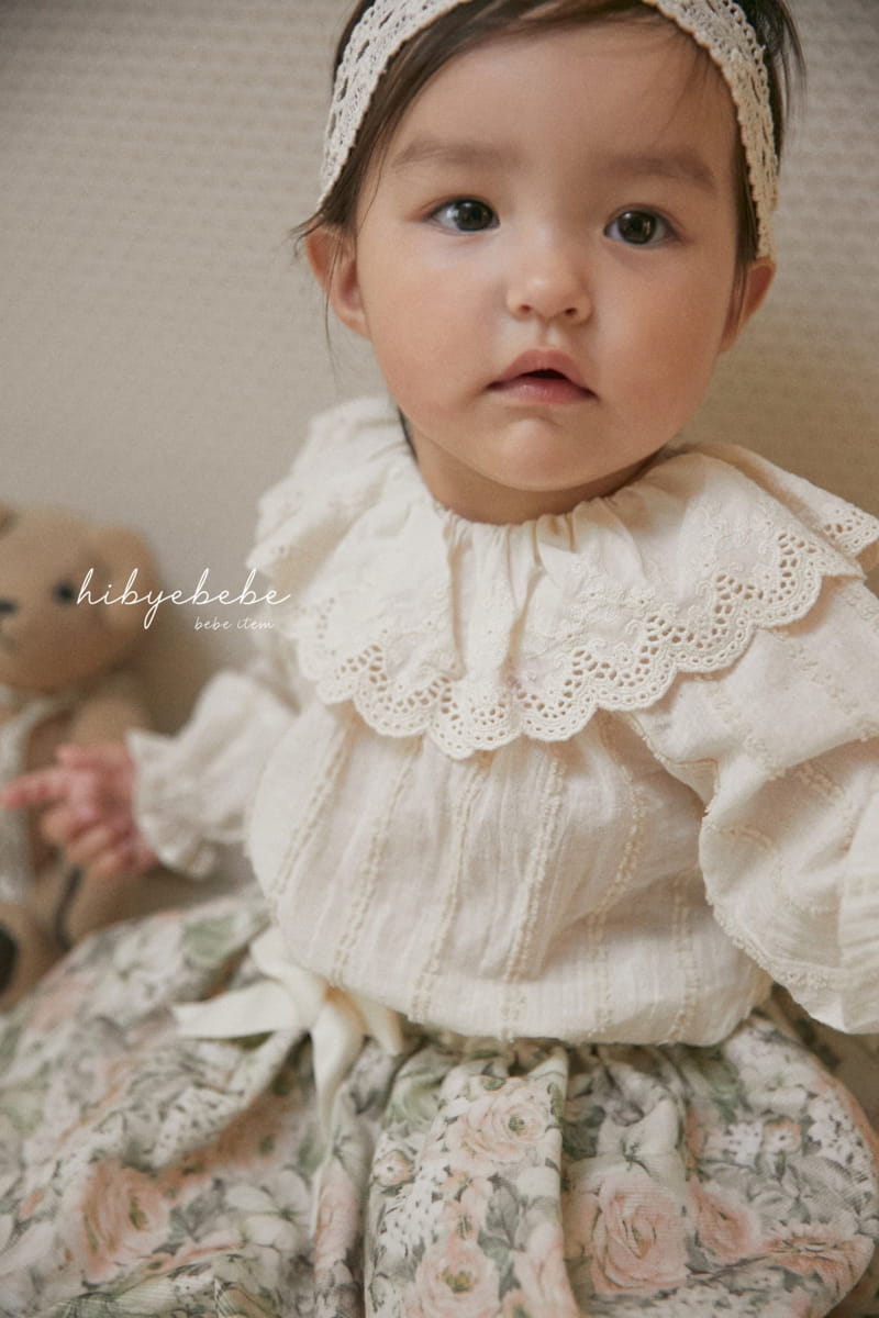 Hi Byebebe - Korean Baby Fashion - #babyfashion - Shu Shu Lace Blouse - 11