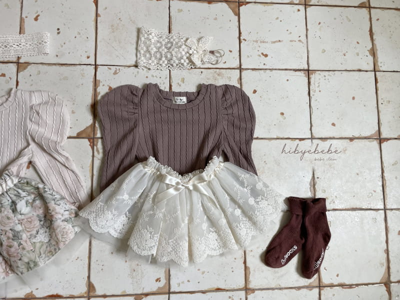 Hi Byebebe - Korean Baby Fashion - #babyfever - Juliet Lace Skirt - 8