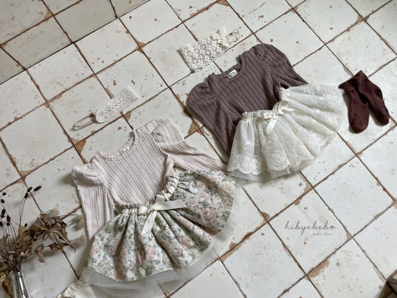 Hi Byebebe - Korean Baby Fashion - #babygirlfashion - Juliet Lace Skirt - 9